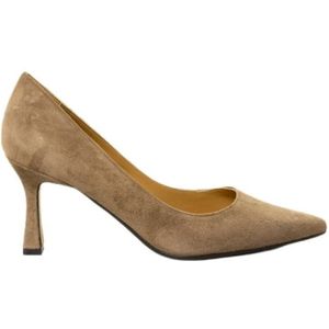 Roberto Festa, Schoenen, Dames, Beige, 40 EU, Leer, Suede Decolletè - Kleur: Acero