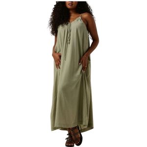 Object, Kleedjes, Dames, Groen, XL, Groene Midi Jurk voor elke gelegenheid