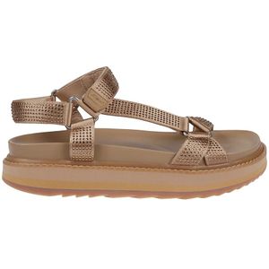 Ash, Nude Ugogastrass Platte Sandalen Beige, Dames, Maat:40 EU