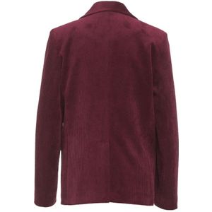 8Pm, Jassen, Dames, Rood, S, Rode Corduroy Blazer Lafayette