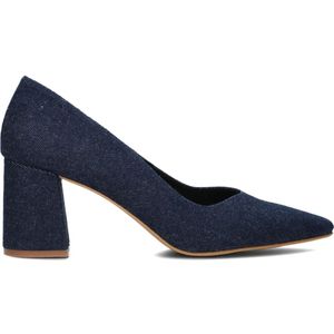 Notre-v, Schoenen, Dames, Blauw, 40 EU, Denim, Blauwe Denim Elegante Pumps