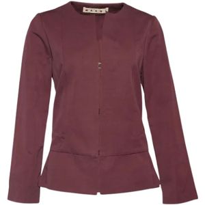 Marni Pre-owned, Pre-owned Cotton outerwear Rood, Dames, Maat:M
