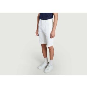 Harmony, Korte broeken, Heren, Wit, S, Katoen, Hoge Taille Off-White Pio Shorts