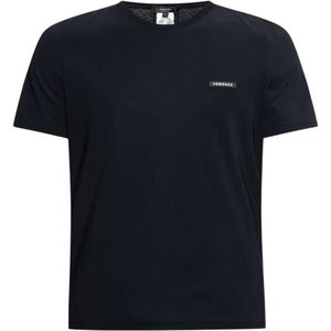 Versace, Tops, Heren, Zwart, L, T-shirt met logo