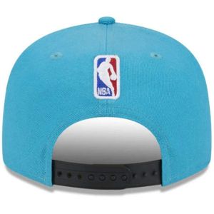 New Era, Accessoires, Heren, Blauw, ONE Size, Polyester, NBA ALT Patched Cap