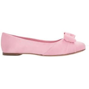 Salvatore Ferragamo, Ballerinas Roze, Dames, Maat:38 EU