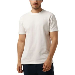 Pure Path, Tops, Heren, Wit, XL, Geborduurde Polo & T-shirt Collectie