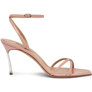 Casadei, Schoenen, Dames, Roze, 36 EU, Leer, Sandalen