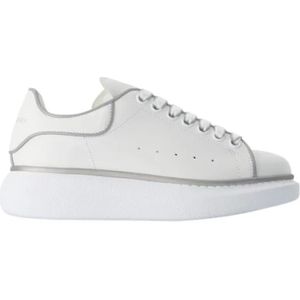 Alexander McQueen Pre-owned, Pre-owned, Dames, Wit, 37 EU, Leer, Pre-owned Leather sneakers