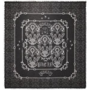 Philipp Plein, Scarves Zwart, unisex, Maat:ONE Size