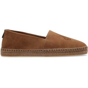 Giorgio Armani, Espadrilles met logo Bruin, Heren, Maat:40 EU