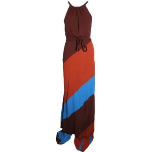 Bottega Veneta Vintage, Pre-owned, Dames, Veelkleurig, S, Pre-owned Fabric dresses