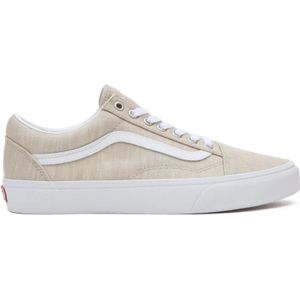 Vans, Schoenen, Heren, Beige, 40 EU, Suède, Klassieke Old Skool Sneakers