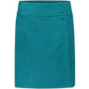 Betty Barclay, Rokken, Dames, Groen, 3Xl, Geblokte Rok met Knopen