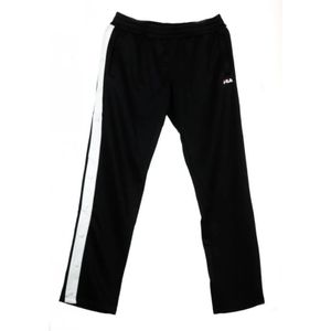 Fila, Victoria Buttoned Track Pants Zwart, Dames, Maat:L