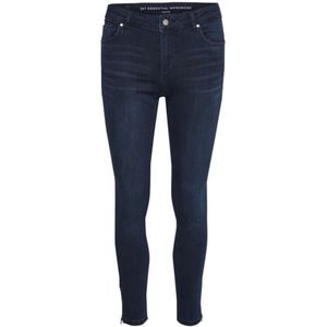 My Essential Wardrobe, Jeans, Dames, Blauw, W31, Katoen, Chic Slim-fit Jeans