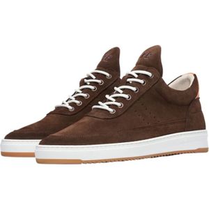 Filling Pieces, Bruine Low Top Camino Sneakers Bruin, Heren, Maat:41 EU