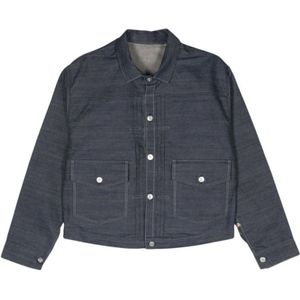 Levi's, Overhemden, Heren, Blauw, XL, Katoen, Casual Shirts