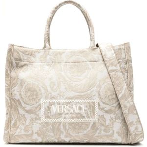 Versace, Tassen, Dames, Beige, ONE Size, Handbags