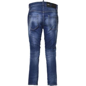 Dsquared2, Jeans, Dames, Blauw, S, Denim, Denim Jeans Collectie