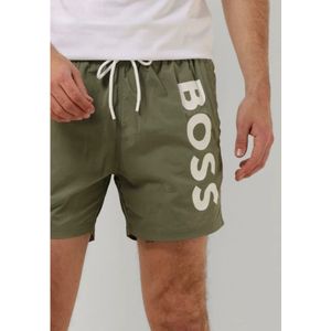 Hugo Boss, Badkleding, Heren, Groen, S, Octopus Zwemshorts