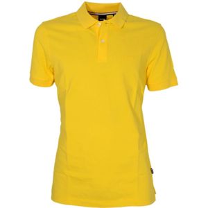 Hugo Boss, Poloshirt Geel, Heren, Maat:5XL