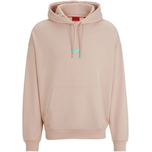 Hugo Boss, Sweatshirts & Hoodies, Heren, Roze, M, Katoen, Heren Sweatshirt Hoodie Roze