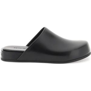 Salvatore Ferragamo, Slippers Zwart, Heren, Maat:39 EU