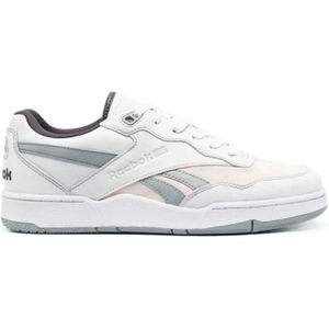 Reebok, Schoenen, Heren, Grijs, 44 1/2 EU, Leer, Grijze Club C Revenge Lage Sneakers