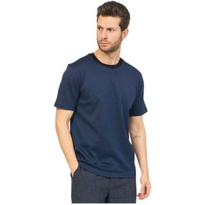 Hugo Boss, Tops, Heren, Blauw, XL, Blauwe T-shirts en Polos Collectie