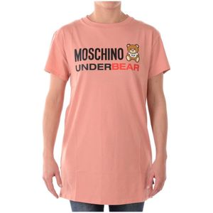 Moschino, Tops, Dames, Roze, M, Katoen, Sweatshirts