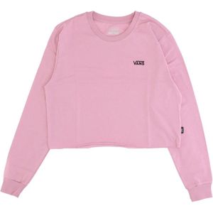 Vans, Sweatshirts & Hoodies, Dames, Roze, L, Junior Crop Longsleeve T-shirt