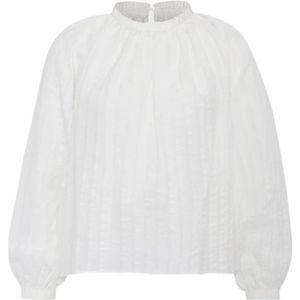 Drykorn, Mondiani Off White Blouse Wit, Dames, Maat:L