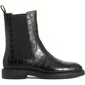 Vagabond Shoemakers, Enkellaarsjes met stijl Zwart, Dames, Maat:36 EU