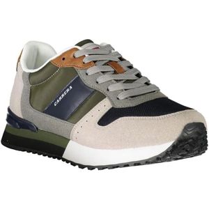 Carrera, Schoenen, Heren, Bruin, 43 EU, Polyester, Groene Sneaker voor Mannen