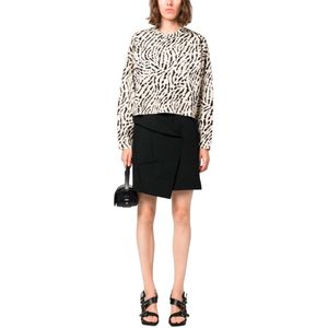 Proenza Schouler, Blouses & Shirts, Dames, Beige, M, Katoen, Luxe Katoenen Coltruien