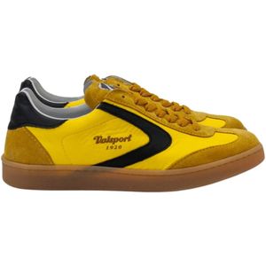 Valsport 1920, Olimpia Nylon Suede Sneakers Geel Geel, Heren, Maat:41 EU