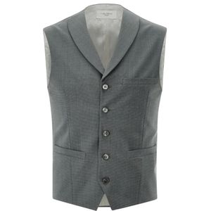 Carl Gross, Elegant Warren Vest Grijs, Heren, Maat:M