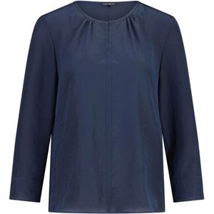 Luisa Cerano, Blouses & Shirts, Dames, Blauw, 2Xl, Blouses