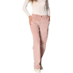 Mason's, Powder Corduroy Chino Broek Roze, Dames, Maat:S