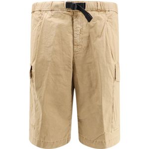 White Sand, Korte broeken, Heren, Beige, L, Katoen, Casual Shorts