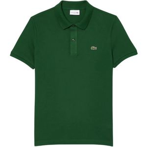 Lacoste, Tops, Heren, Groen, XL, Groene Polo Shirt
