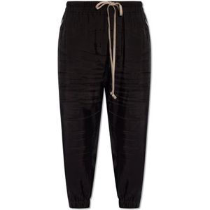 Rick Owens, Trainingsbroek Zwart, Dames, Maat:M