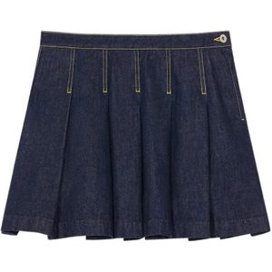 Kenzo, Short Skirts Blauw, Dames, Maat:W28
