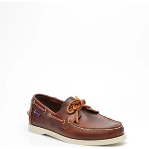 Sebago, Schoenen, Heren, Bruin, 41 EU, Leer, Bruin Leren Loafer