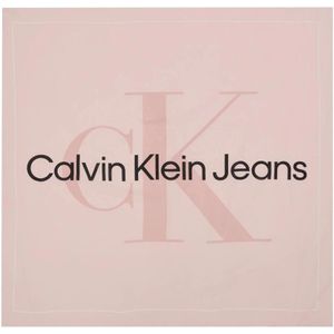 Calvin Klein, Accessoires, Dames, Roze, ONE Size, Katoen, Winter Scarves