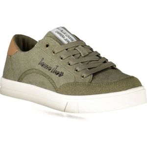 Carrera, Schoenen, Heren, Groen, 40 EU, Polyester, Groene Polyester Sneaker met Veters