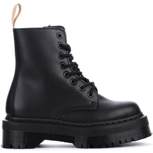 Dr. Martens, Jadon Mono Vegan Leren Enkellaars Zwart, Dames, Maat:36 EU