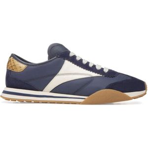 Bally, Sonney Panelled Suède Sneakers Blauw, Heren, Maat:41 EU