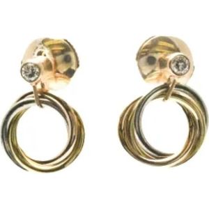 Cartier Vintage, Pre-owned Yellow Gold earrings Geel, Dames, Maat:ONE Size